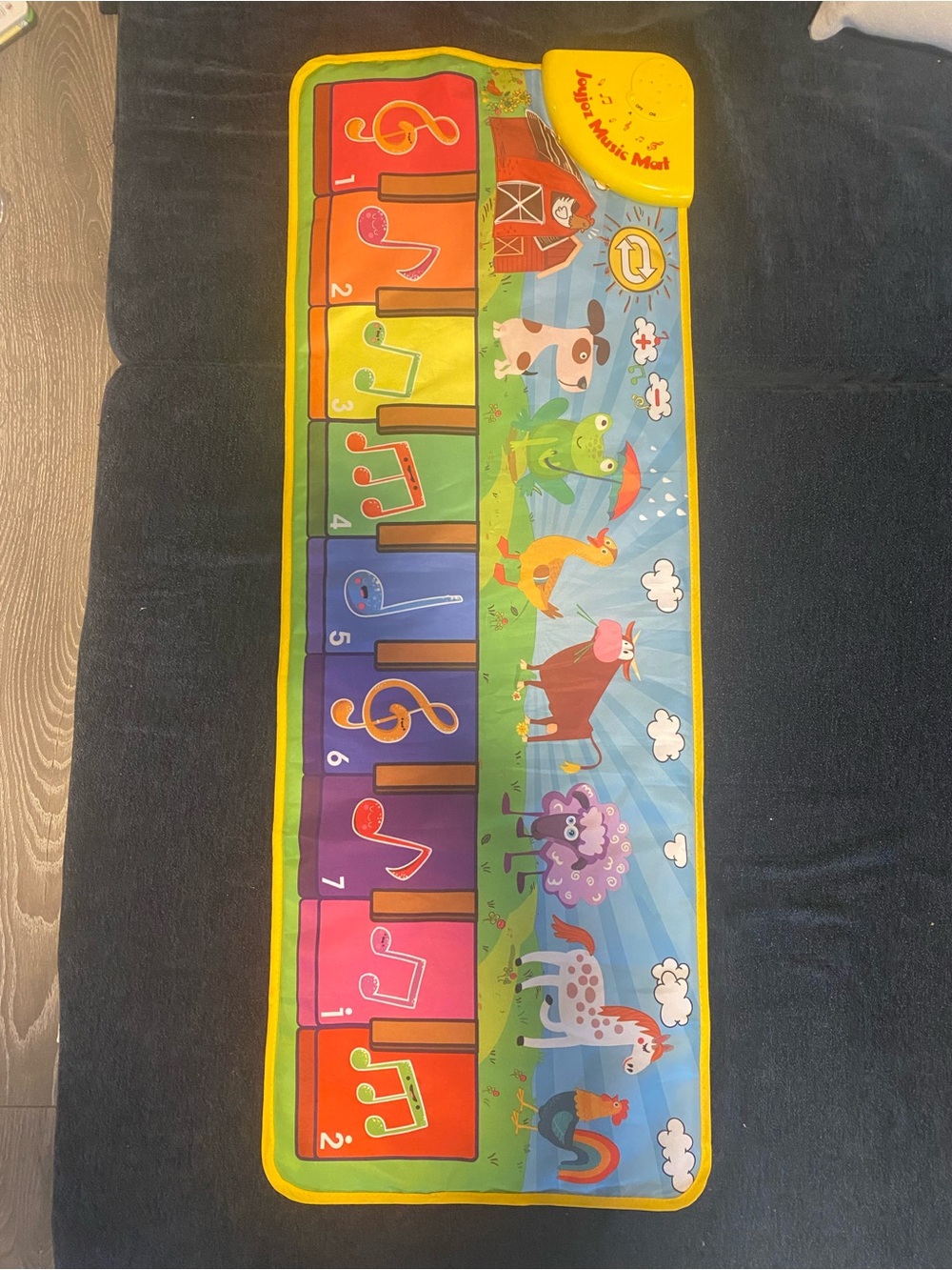 Kids Musical Play Piano Mat - Colorful Animal Keys